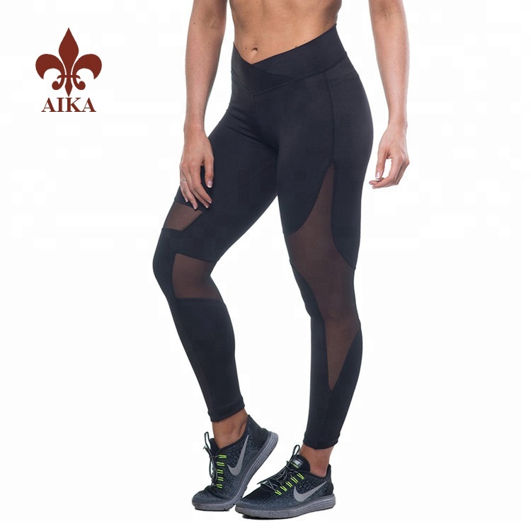 Low price for Yoga Wear For Women -
Aika sportswear Factory wholesale compression Tights Active Yoga Pants woman Fitness Running Leggings – AIKA detail pictures