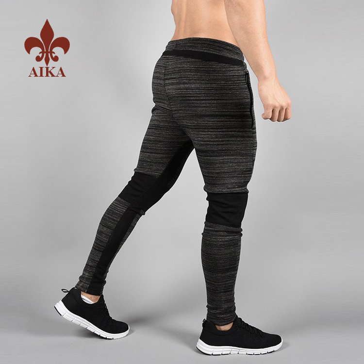Well-designed Running Jogger -
2019 OEM quick Dry polyester spandex casual harem pants custom Tapered trousers men – AIKA detail pictures
