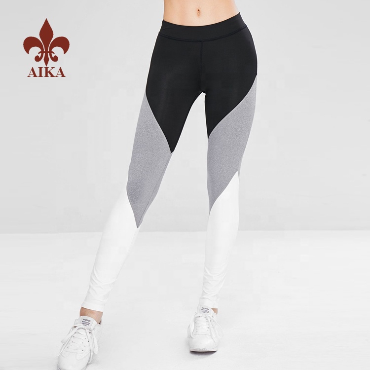 OEM/ODM China Fitness Bodysuits -
Wholesale Nylon spandex quick dry breathable winter fitness sports compression leggings for women – AIKA detail pictures