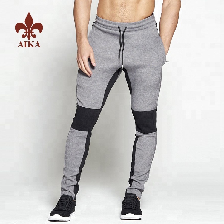 Super Purchasing for Sport Trousers -
 Wholesale Best quality custom Dry fit workout men gym joggers 2018 – AIKA
