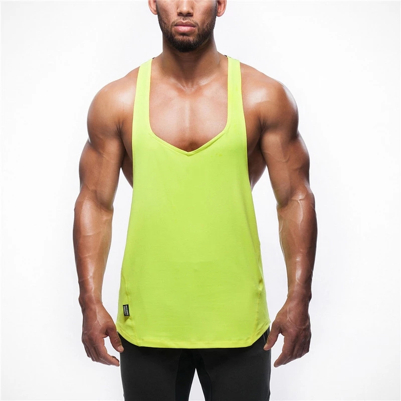 Popular Design for Slim Fit Tracksuit Wholesale -
Best selling wholesale custom brand mens athletic summer sports tank tops – AIKA detail pictures