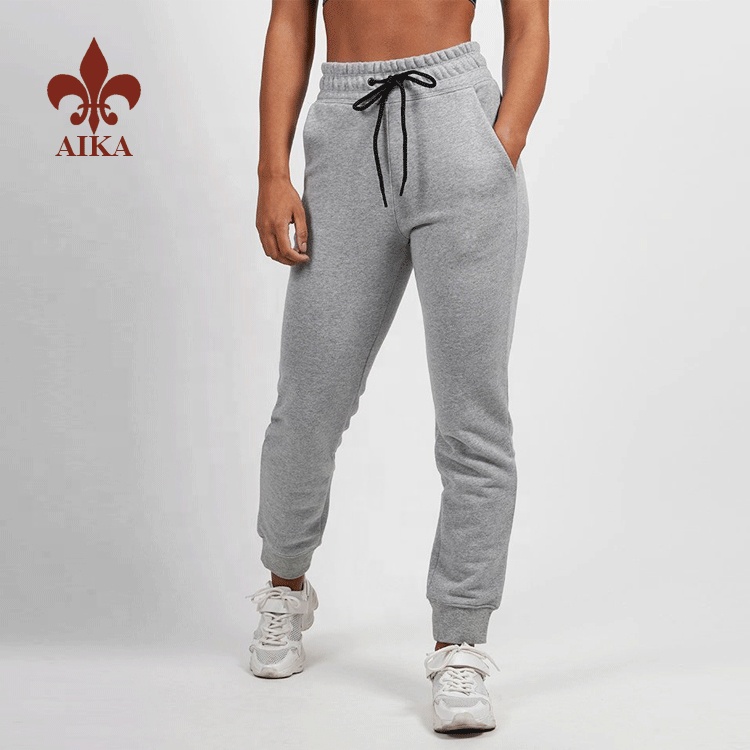 Good Wholesale Vendors  Sports Apparel -
 Wholesale Custom High quality blank loose fitted elastic cargo joggers pants women – AIKA