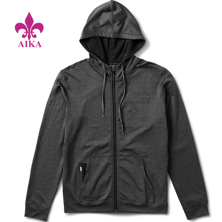 High Quality Ladies Sport Wear -
 the most popular movement hoodies ultra-comfortable and casual fit activewear jacket for men – AIKA