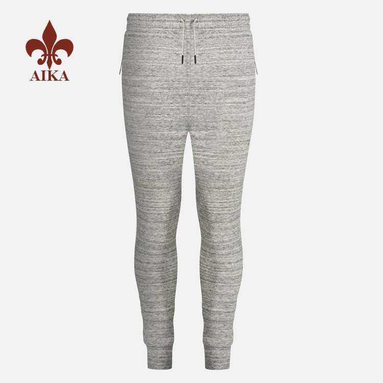 New Arrival China Men Apparel -
High quality Custom sportswear wholesale cotton skinny mens gym pencil pants – AIKA detail pictures