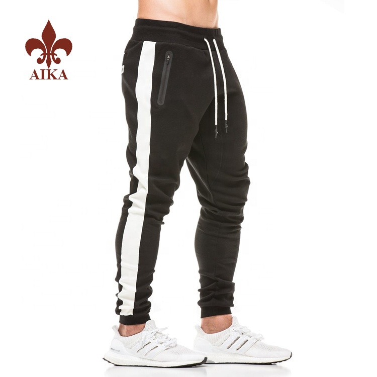 Special Price for Board Short -
 High quality Wholesale custom fashion cotton sports black slim fit mens gym joggers – AIKA