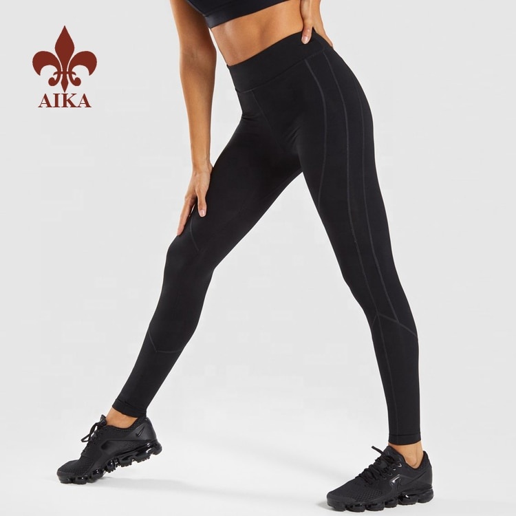 Factory supplied Compression Tights -
2019 High quality Quick Dry polyester spandex yoga fitness wear wholesale for women – AIKA detail pictures
