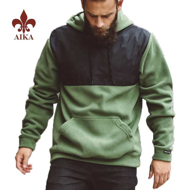 OEM Manufacture sports wear wholesale custom men pullover fleece hoodies