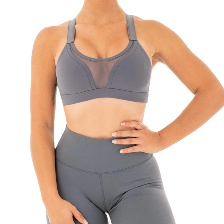 OEM Factory Breathable Four Way Stretch Gym Push Up Yoga Bra For Women