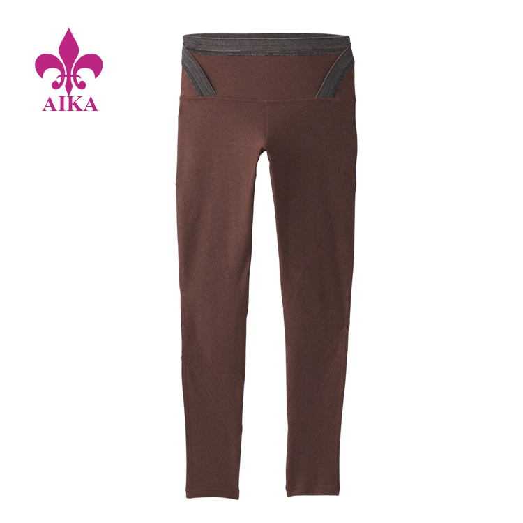 OEM/ODM Supplier China Sportswear Supplier -
Low MOQ Fitness Gym Tights Wear Custom Waistband Design Leggings Women Wholesale Yoga Wear – AIKA detail pictures