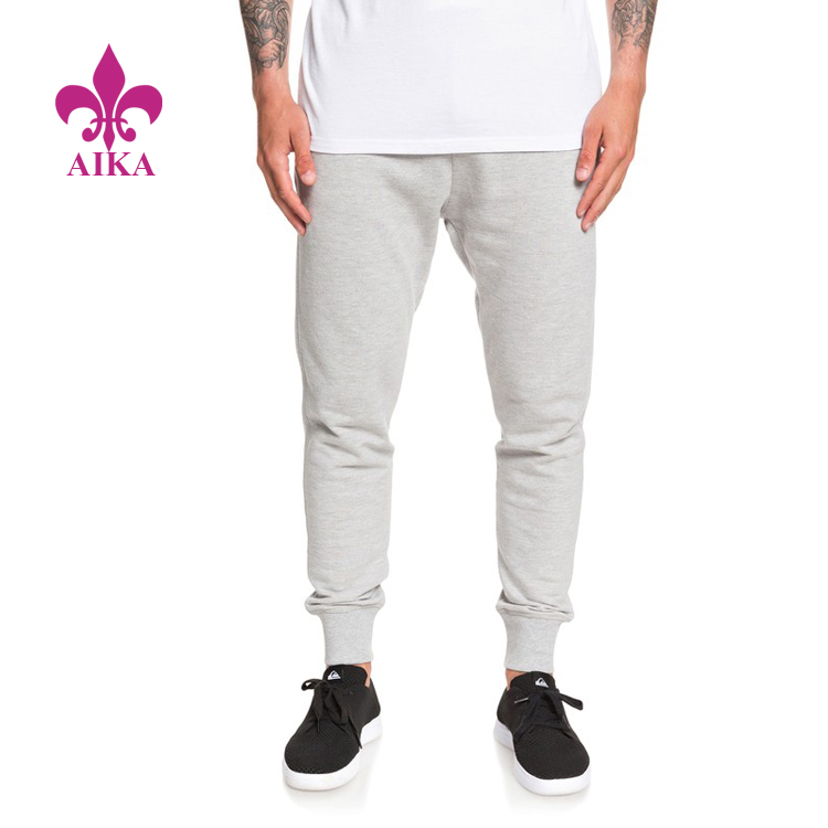 Special Price for Board Short -
2019 Custom Basic Lightweight Cotton Polyester Sweat Fabric Sports Gym Men Joggers – AIKA detail pictures