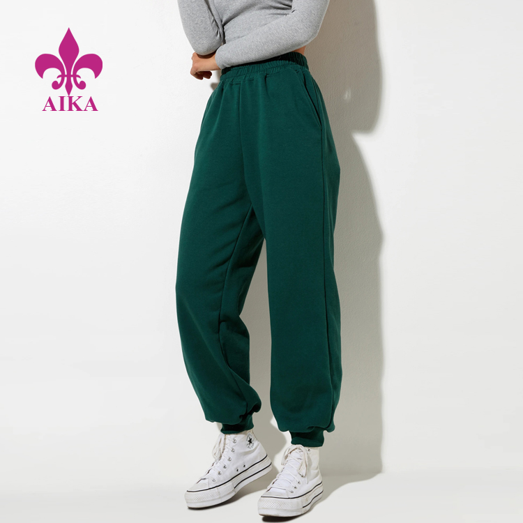 Best Price on  Yoga Wear -
 China Sport Wear Breathable Custom Track Pants Cotton Fitness Joggers for Women – AIKA