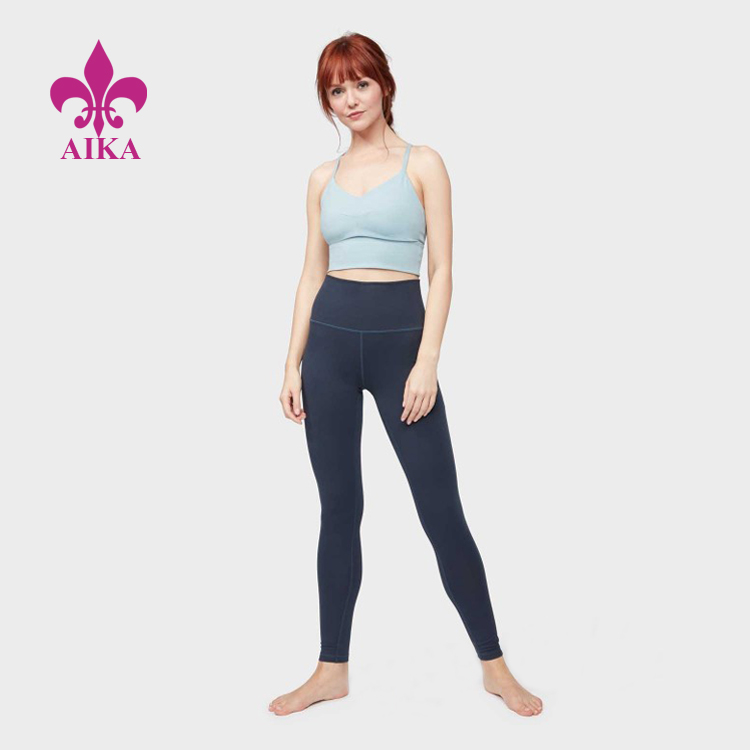 China Supplier Sports Wear Clothing -
Wholesale Fitness Clothing Stylish High-Rise Fit Compression Women Sports Yoga Leggings – AIKA detail pictures