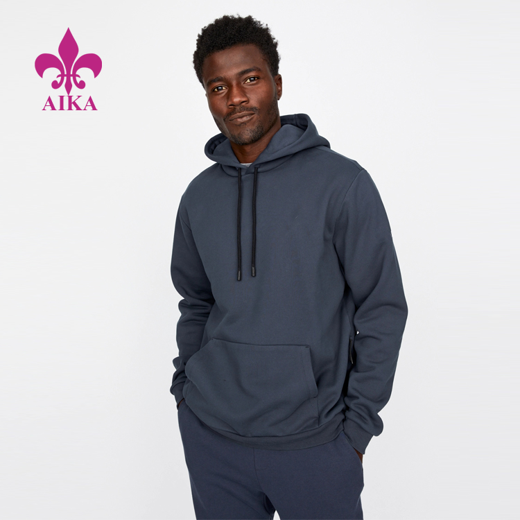 Custom Men Sports Wear Classic Design Heavyweight Fleece Graphic Hoodie Sweatshirt