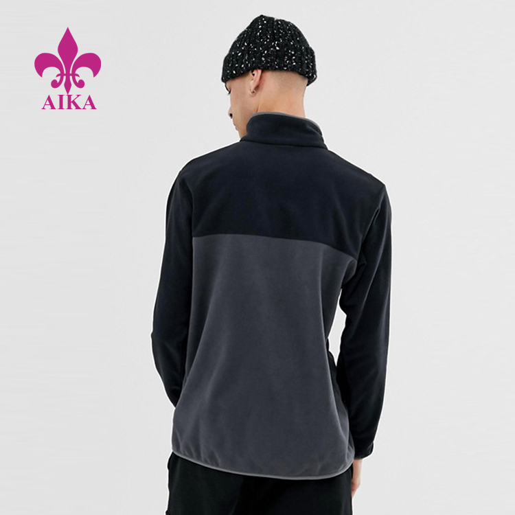 Best-Selling Fashion Pants -
Professional Sportswear Custom 100% Cotton Material Men Sports Training Pullover Jacket – AIKA detail pictures