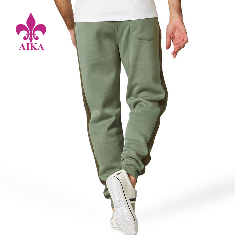 Factory supplied Pant -
Men’s daily wear jogger regular fit with drawstring contrast side sports pants joggers for men – AIKA detail pictures