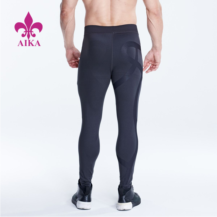 Newly Arrival Long Pants -
High Quality Custom Supportive Compression Comfortable Breath Men Sports Leggings – AIKA detail pictures
