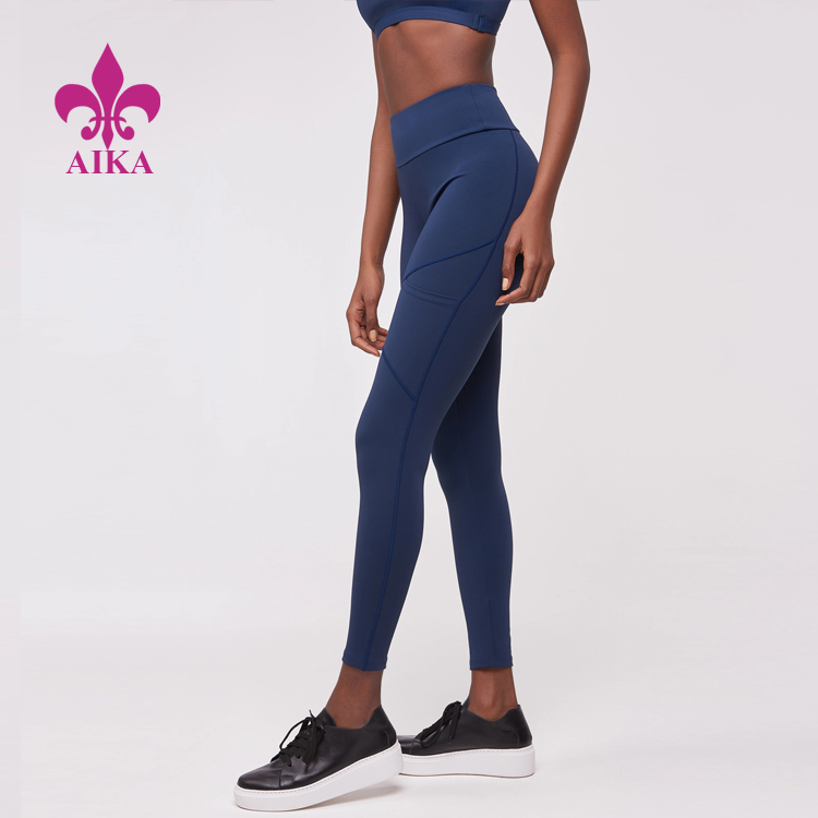 Custom Ladies Compression Pants Workout Clothing Fitness Gym Yoga Leggings For Women