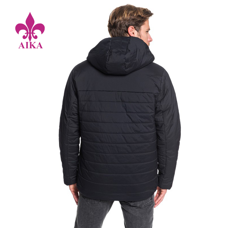 factory Outlets for Adults Pants Wear -
2019 Autumn Winter Custom New Lightweight Hooded Packable Down Jacket for Men – AIKA detail pictures