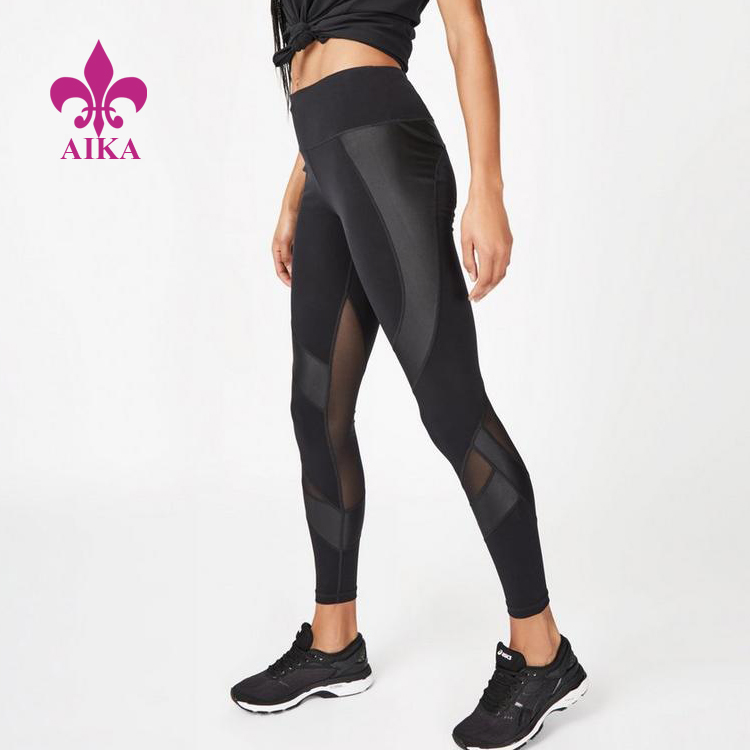 Discount wholesale Fitness Sports Bra -
 High Quality Active Wholesale Custom Sports High Waist Fitness Leggings for Women – AIKA
