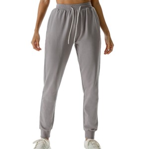 Wholesale Price China Casual Wear Manufacturer -
 Wholesale OEM Price Jogger Elastic Drawstring Waist Lightweight Gym Sweatpants For Women – AIKA
