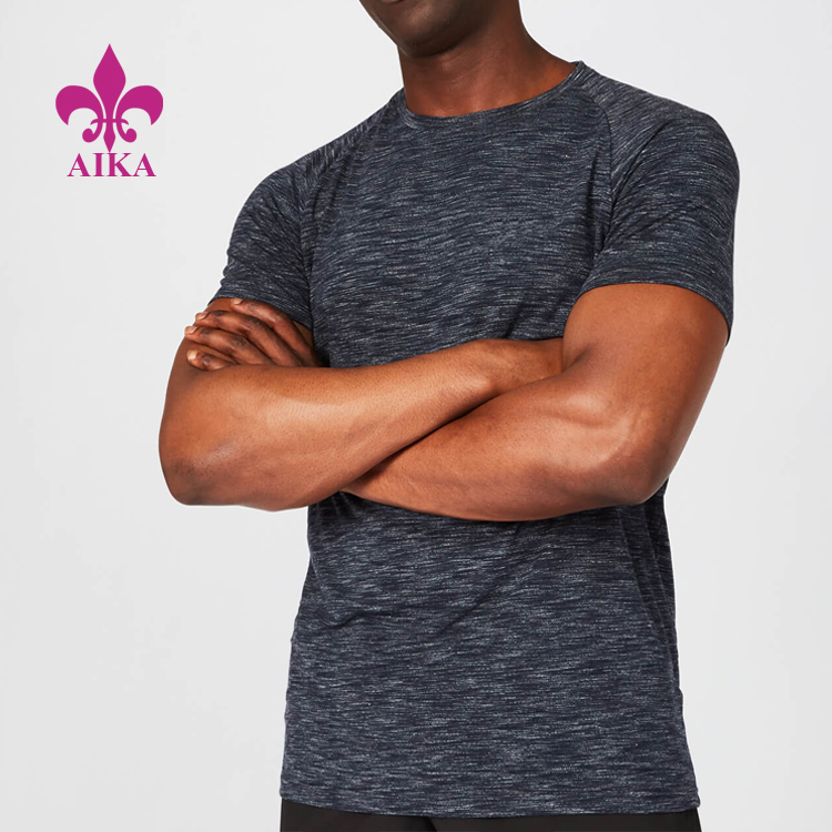 China Supplier Man Workout Wear Breathable Muscle Men Gym T Shirts Custom Printing