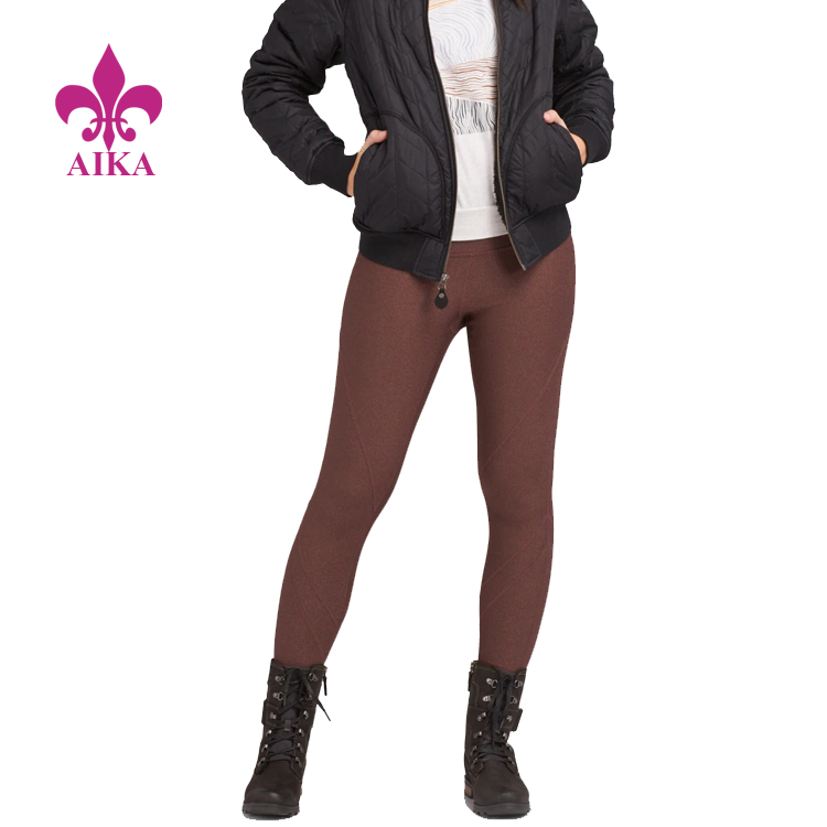 OEM/ODM Supplier China Sportswear Supplier -
Low MOQ Fitness Gym Tights Wear Custom Waistband Design Leggings Women Wholesale Yoga Wear – AIKA detail pictures