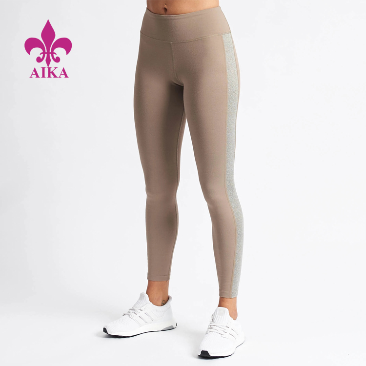 China Gold Supplier for Sports Bra -
Wholesale Custom Fitness Quick Dry Tights Workout Leggings Design For Women – AIKA detail pictures