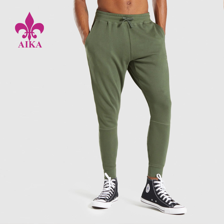 Man Running Wear Custom Cotton Polyester Spandex Sweat Pants Men Jogger Pants