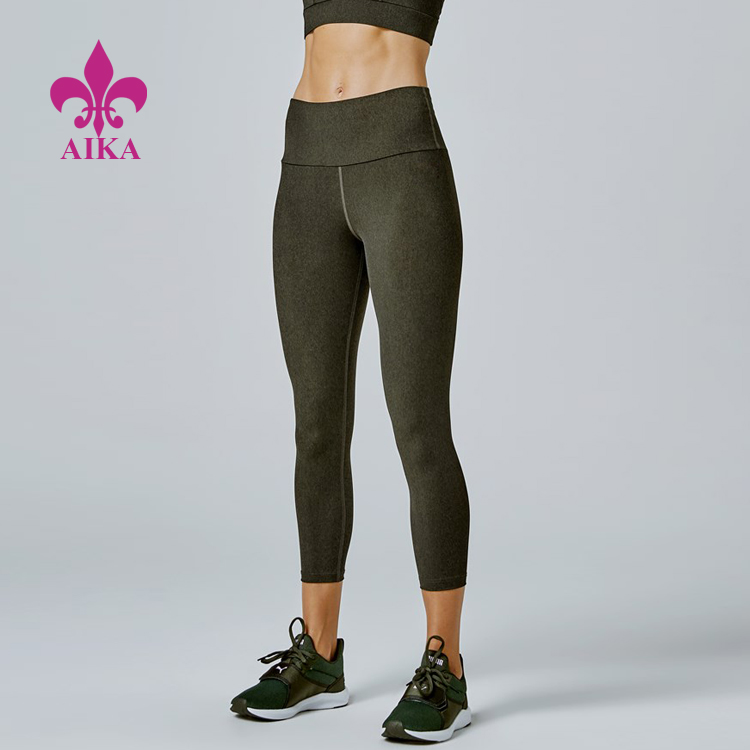 High Stretch Street Type Fitness Clothing Plus Size Running Wear Yoga Leggings for Women