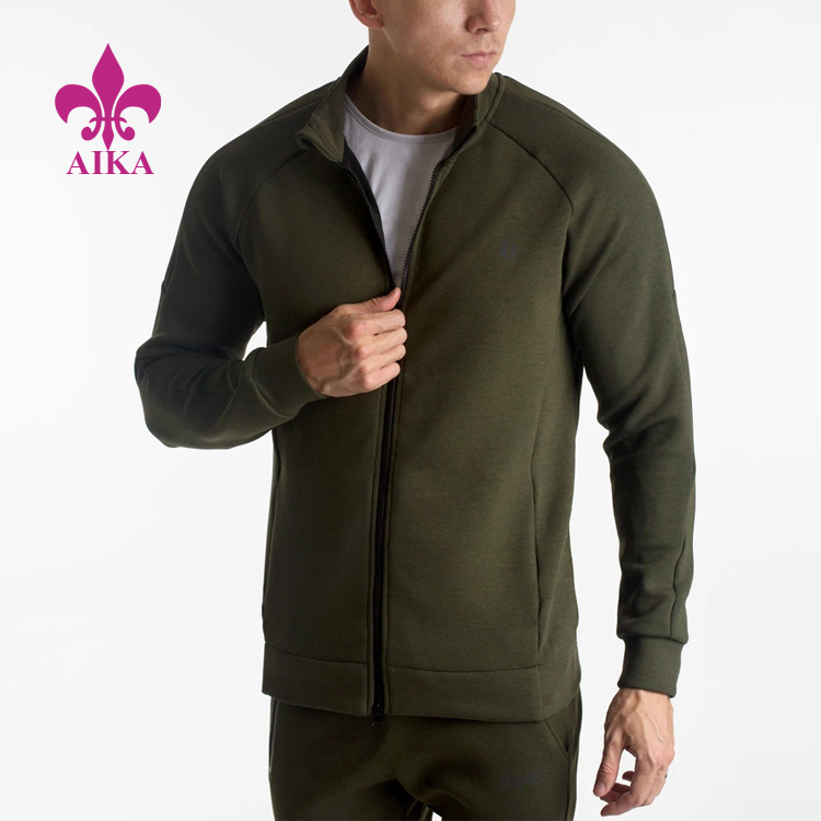 2019 Good Quality Plain Hoodies -
 2019 Winter Cold Activewear Male Sports  Wear Wholesale Fitness Tracksuits Custom For Men – AIKA