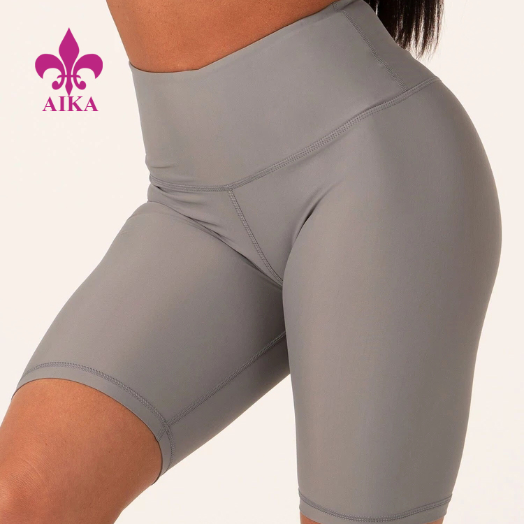 Custom Top Quality High Waist Short Leggings Fitness Comfortable Yoga Shorts For Women