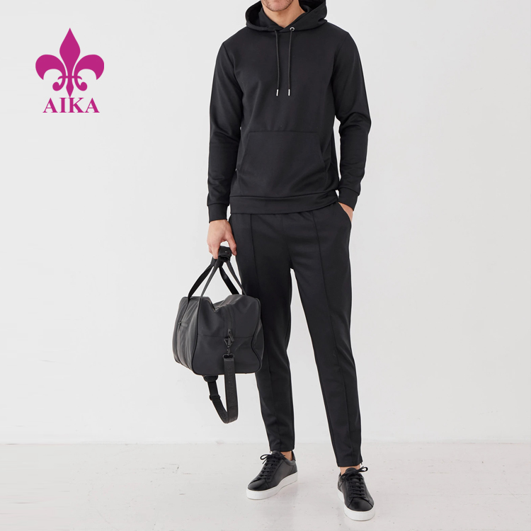 Custom High Quality Track Suit Lightweight Plain 2 Piece Sets Tracksuits For Men