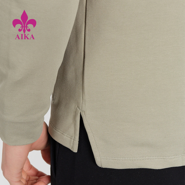 Factory wholesale Sports Fitness Pants -
Customized Logo Design Pullover Sweater Compression Gym Wear Blank Cotton Hoodies For Men – AIKA detail pictures