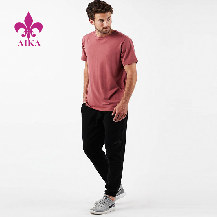Professional Design Yoga Set -
Wholesale First Quality Workout ActiveWear Men’s Elastic Ankle Cuff Joggers Pants fitness gym wear – AIKA detail pictures