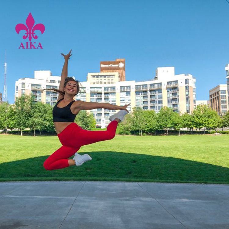 Chinese wholesale Plain Tracksuits -
Low MOQ Ladies Stretchy Leggings Workout Sports Tights Wholesale Women Yoga Pants – AIKA detail pictures