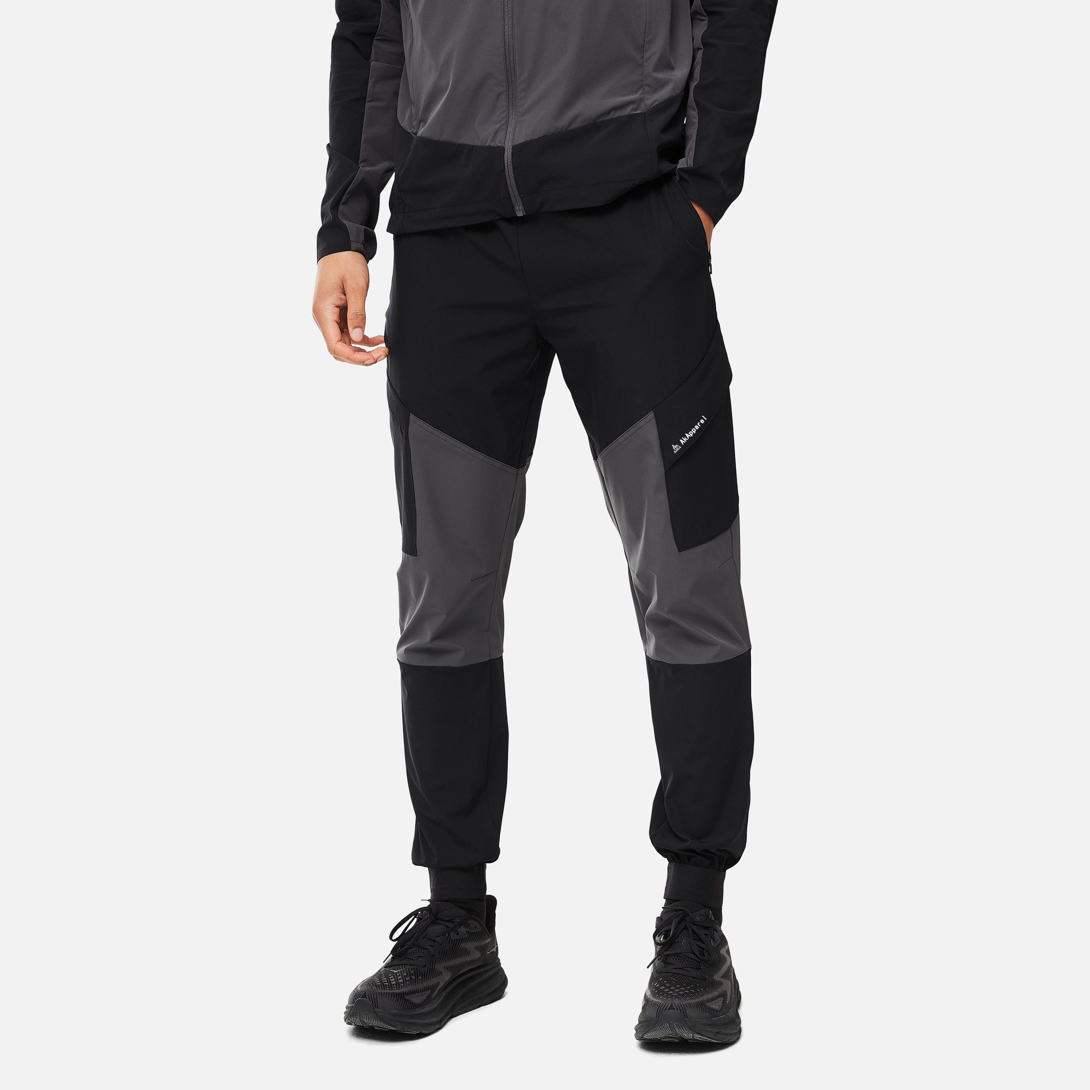 Men Windbreaker Jacket Sets Four-sided Jogging Heat Suit Track Custom Summer Nylon Polyester Aperture Tracksuit detail pictures