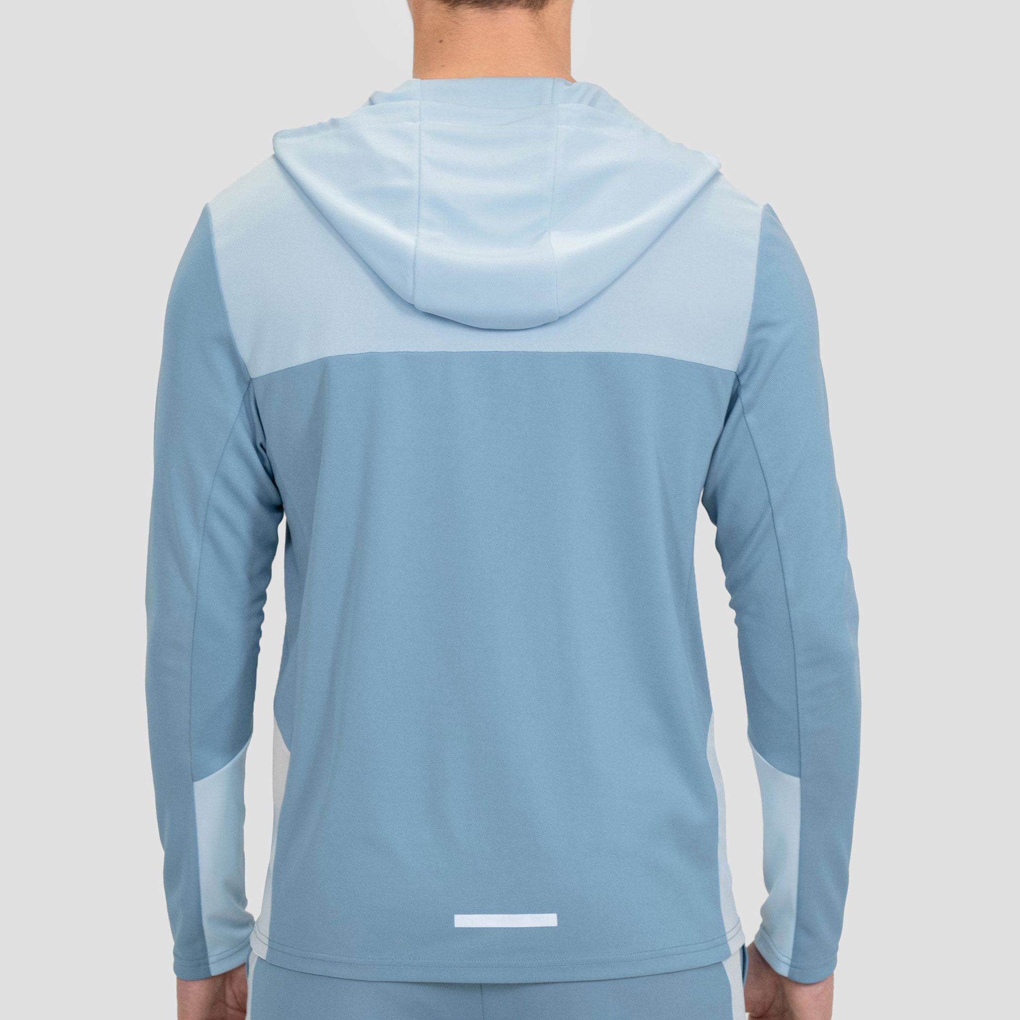 Men’s Sports Wear Tracksuit High Quality Custom Summer Color Block Waterproof Woven Windbreaker Lightweight Track Suit Set detail pictures