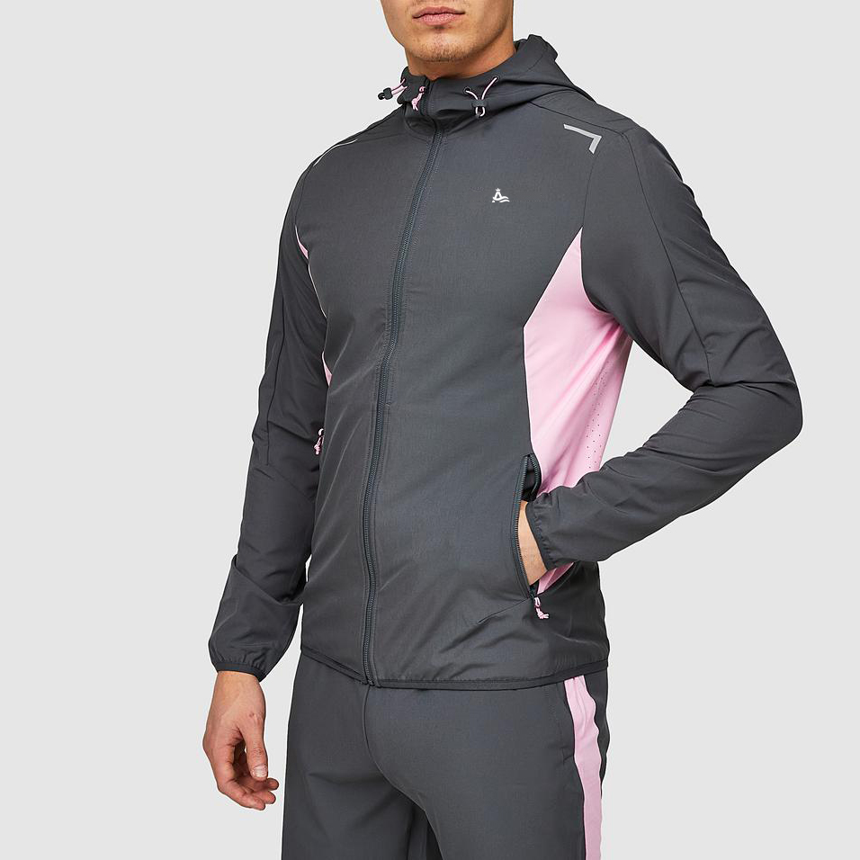 Tracksuit Windbreaker Set 2025 New Customized Shell Jacket Custom Reflective Wind Breaker Logo