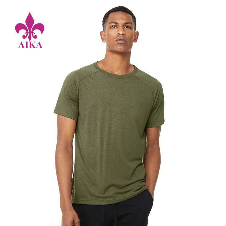 Factory Price Gym Clothing Comfortable Running Wear Cotton T Shirts for Men