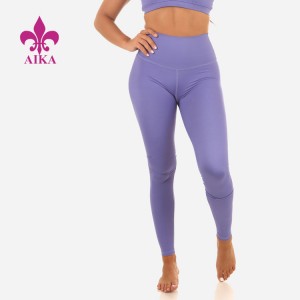 Cheap PriceList for Women Sport Shirts -
 Wholesale high waist sexy women compressed fitness yoga legging pants – AIKA