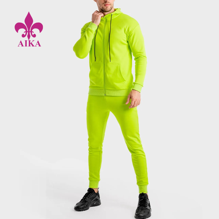 Factory Price Custom Sportswear Wholesale Gym Clothing Wear Mens Slim Fit Tracksuit