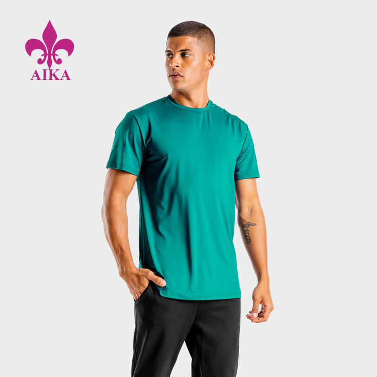 Custom Oversize Unisex Pullover Cotton Workout Clothing Plus Size Breathable T Shirts for Men