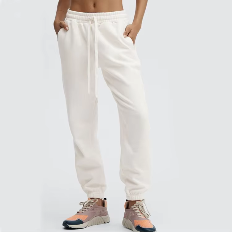 China Sport Wear Breathable Custom Track Pants Cotton Fitness Joggers for Women