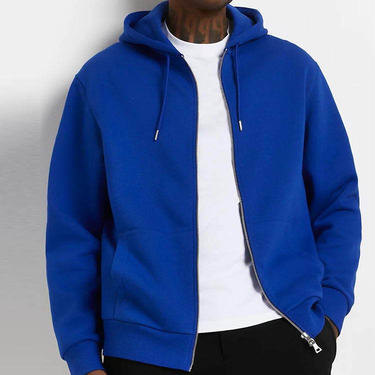 Fixed Competitive Price Sport Clothing -
High Quality Essential Heavyweight 100% Cotton Full Zip Up Blank Hoodies Custom Logo For Men – AIKA detail pictures