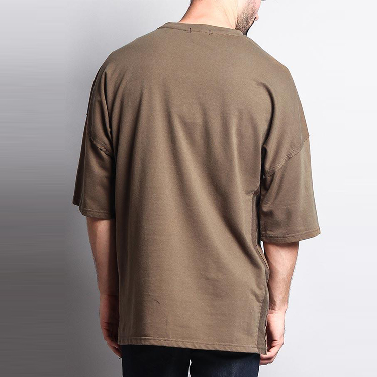 Wholesale Fitness Wear 100% Cotton Plain Crew Neck Blank T Shirt Custom Logo Printing For Men