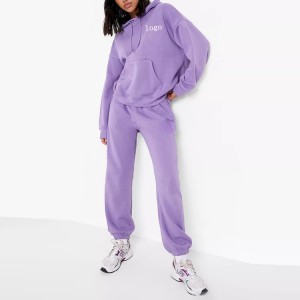 Factory wholesale Women Sport Wear -
 Factory Price Wholesale Two Piece Jogging Suit Custom Tech Fleece Tracksuit Set – AIKA