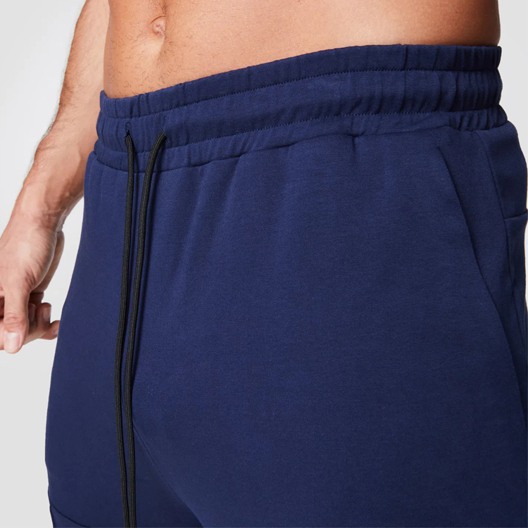 Eco Friendly Drawstring Waist Workout Sweatpants Cotton Blank Gym Sports Joggers detail pictures