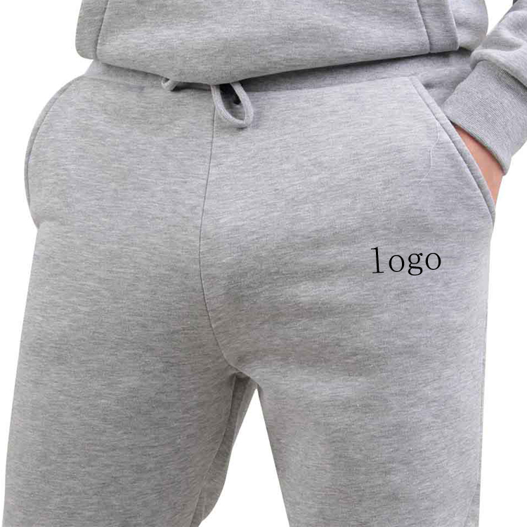 Wholesale Custom Cotton Polyester Essential Skinny Sports Men Slim Fit Jogger Pants detail pictures