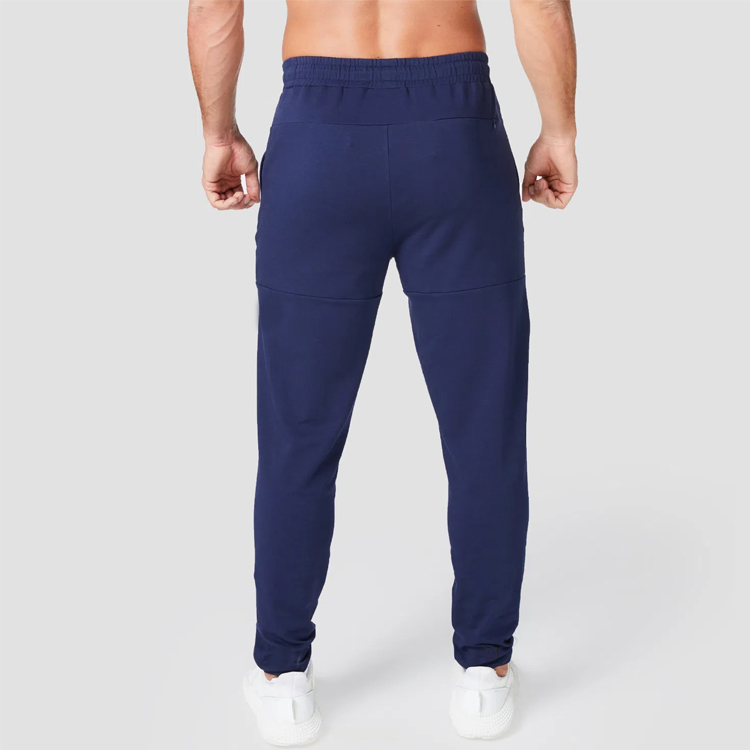 Eco Friendly Drawstring Waist Workout Sweatpants Cotton Blank Gym Sports Joggers detail pictures
