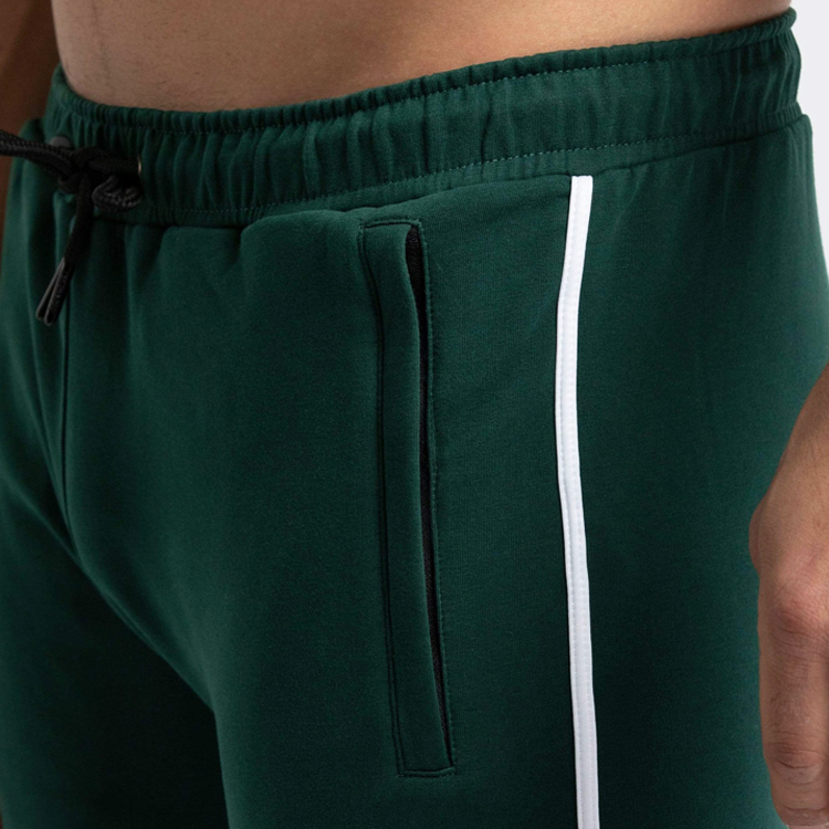 Wholesale Side Strip Custom Drawstring Waist Men Workout Pants Slim Fit Gym Joggers detail pictures